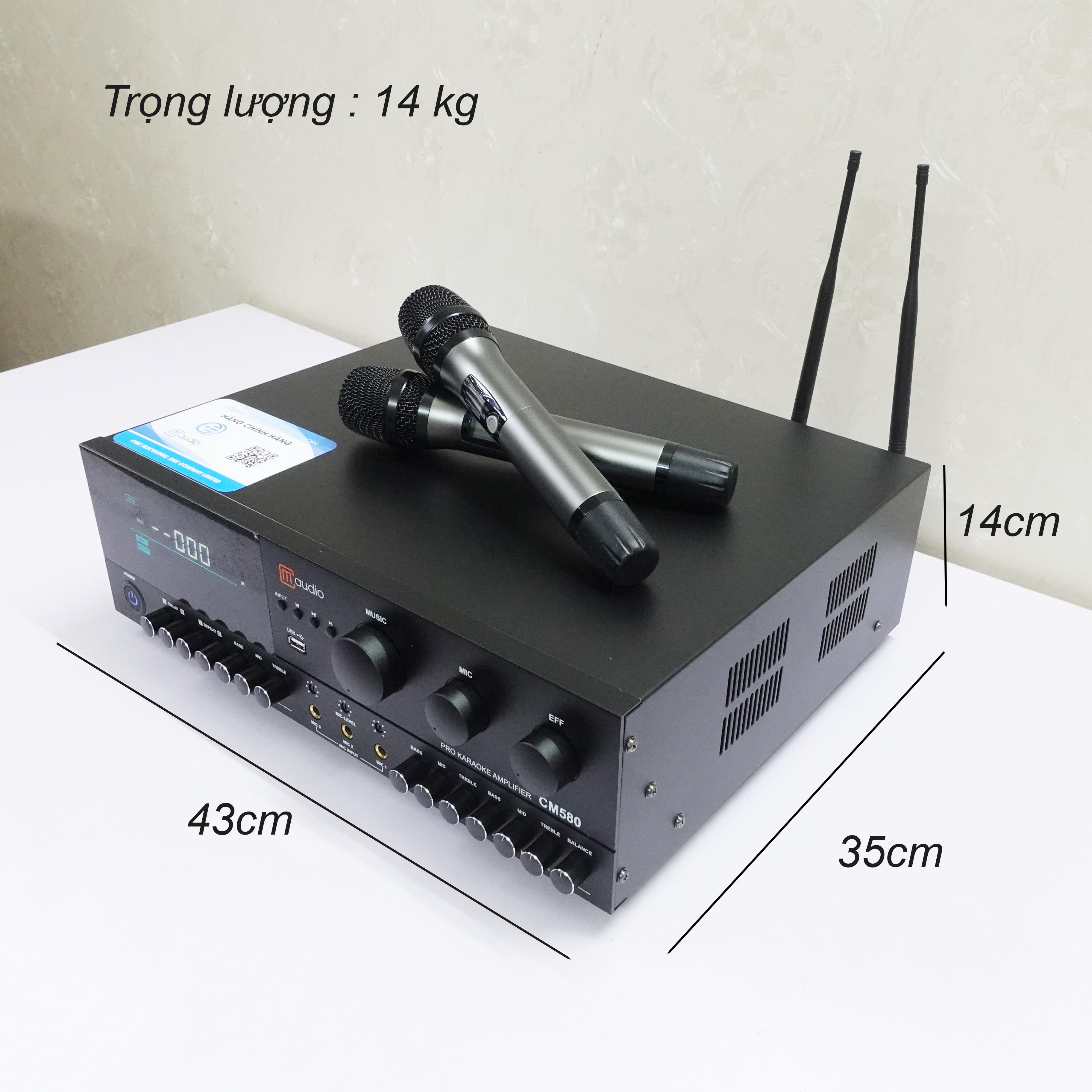 https://banoka.vn/đẩy liền vang liền mic CM 580 5